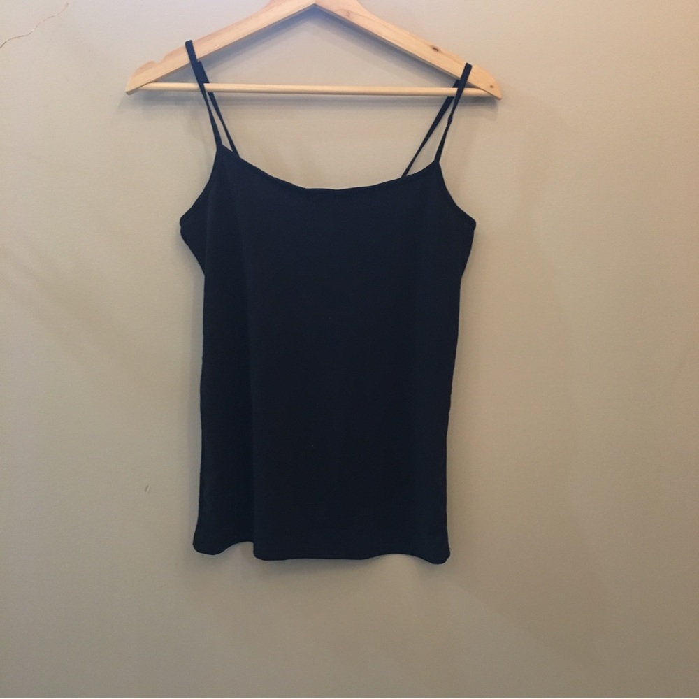 Black tank top